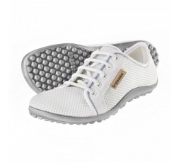 Leguano Aktiv Barfußschuh weiß Schnürschuh