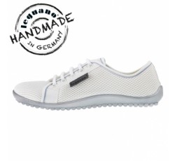 Leguano Aktiv Barfußschuh weiß Schnürschuh