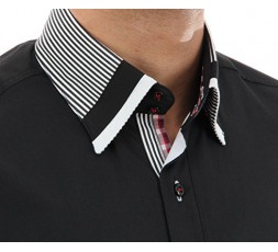 H.K. Mandel Tanzhemd Designerhemd SlimFit