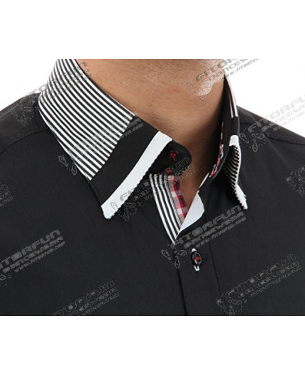 H.K. Mandel Tanzhemd Designerhemd SlimFit