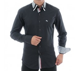 H.K. Mandel Tanzhemd Designerhemd SlimFit