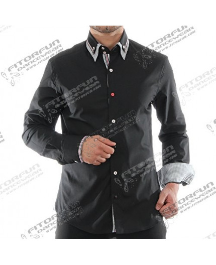 H.K. Mandel Tanzhemd Designerhemd SlimFit 5472