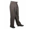 H.K. Mandel Boogiehose blau, Bundfaltenhose