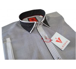 Leché Designerhemd Luxushemd, Boogiehemd Leche