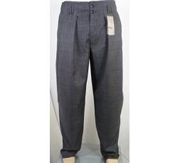 Phönix Boogiehose schwarz Nadelstreifen Bundfalten H.K. Mandel Tanzhose