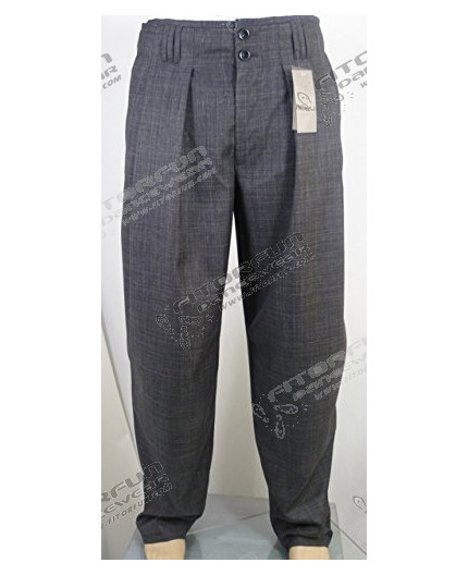 Phönix Boogiehose schwarz Nadelstreifen Bundfalten H.K. Mandel Tanzhose