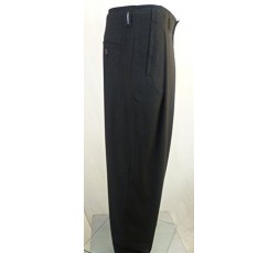 Phönix Boogiehose schwarz Nadelstreifen Bundfalten,H.K. Mandel Tanzhose