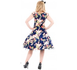 Petticoatkleid 50er Jahre, Fifties, Vintage Flowers Dress 6645 H & R London handrlondon Hearts&Roses, Pin Up Rockabilly