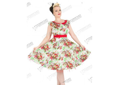 Petticoatkleid 50er Jahre, Fifties, Springtime, Jenny Dress 9392 H & R London handrlondon Hearts&Roses