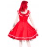 Petticoatkleid 50er Jahre, Fifties, Sailor Dress, Rot, 6893 H & R London handrlondon Hearts&Roses