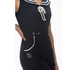 Jumpsuit Bianca, Playsuit Sailor, 50's Style, Banned Apparel