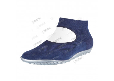 leguano Ballerina blau, Barfußschuh, leguano,