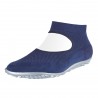 leguano Ballerina blau, Barfußschuh, leguano,
