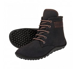 Leguano Chester Barfußschuh braun warm Winter