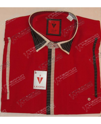 Leché Designerhemd Luxushemd, Boogiehemd Leche