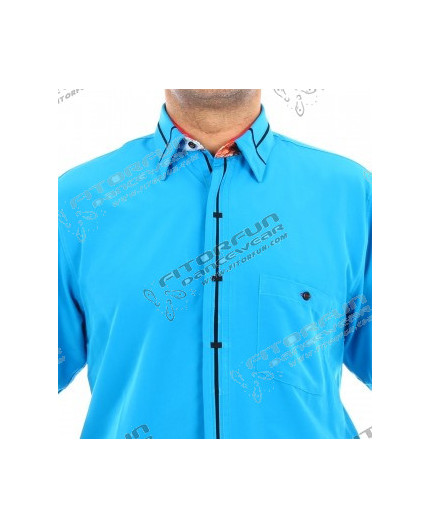 Leché Designerhemd Luxushemd, Boogiehemd Leche H.K. Mandel, Tanzhemd