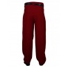 H.K. Mandel Boogiehose weinrot Bundfaltenhose 50er 301711