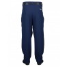 H.K. Mandel Boogiehose navy Bundfaltenhose 50er 301711