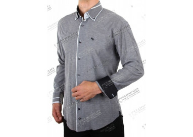 H.K. Mandel Tanzhemd Designerhemd SlimFit