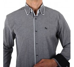 H.K. Mandel Tanzhemd Designerhemd SlimFit