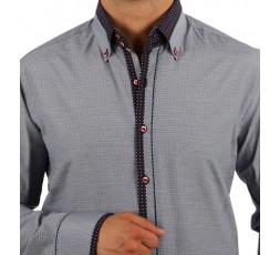 H.K. Mandel Tanzhemd Designerhemd SlimFit