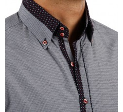 H.K. Mandel Tanzhemd Designerhemd SlimFit