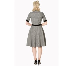 Petticoatkleid 50er Jahre, Fifties,  dogtooth-swept-of-her-feet-5142, Banned Apparel, Dancing Days