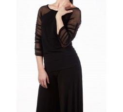 so-danca-top-elastisch-schwarz-e11184-ärmel-transparent-gerafft