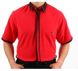 Leché Designerhemd Luxushemd, Boogiehemd Leche, Boogie Woogie, Microfaser, H.K. Mandel, Tanzhemd