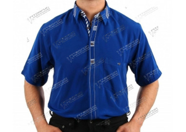 Leché Designerhemd Luxushemd, Boogiehemd Leche, Boogie Woogie, Microfaser, H.K. Mandel, Tanzhemd