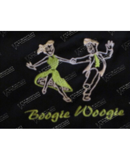 Hemd Stick Tanzpaar Boogie Woogie grün/weiß (GG-HEH GR-TP-SKH)