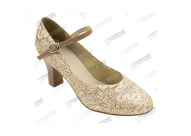 So Danca BL 166 Tanzschuhe 6cm Standardschuhe-gold-brautschuhe