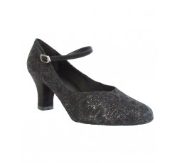 So Danca BL 166 Tanzschuhe 6cm Standardschuhe-schwarz-Salsa