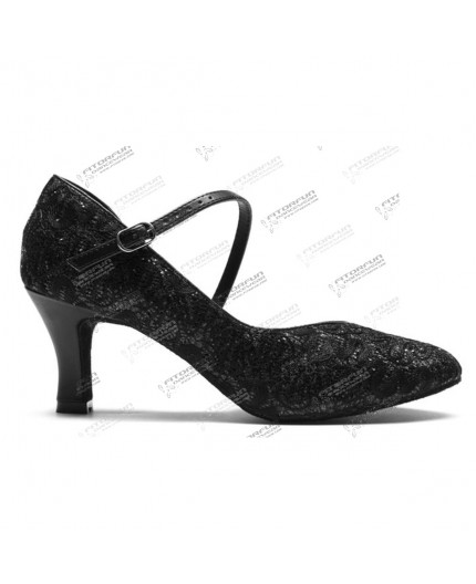 So Danca BL 504 Tanzschuhe 6cm Standardschuhe-schwarz-Salsa