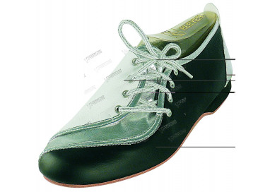 bleyer-soslayo-schnürschuh-schwarz-weiss-silber-Ledersohle