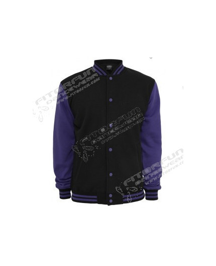 urban-classics-2-tone-collegejacke-schwarzlila-tb207