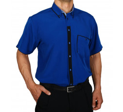 H.K. Mandel Tanzhemd Designerhemd Besonderes Hemd, Leché, Leche Kurzarm