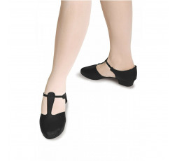 Roch Valley schwarz leder  GGS griechische Sandale Westcoastswing