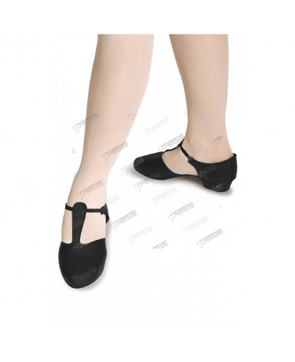 Roch Valley schwarz leder  GGS griechische Sandale Westcoastswing