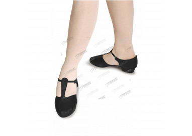 Roch Valley schwarz leder  GGS griechische Sandale Westcoastswing