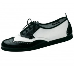 Bleyer-Tanzschuhe-7134-102-Lack-Boogie-Woogie-Swing-schwarz-weiss
