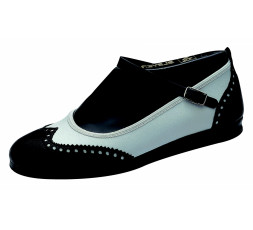 bleyer-strap-lindy-hoper-schwarzweiss-7141-b-ware-gr-38