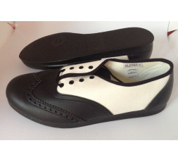 Bleyer Fast Feet 2, 7102 schwarz/weiß, Boogie Schu