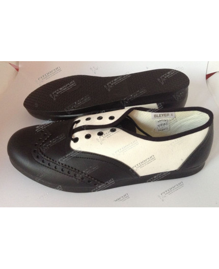 Bleyer Fast Feet 2, 7102 schwarz/weiß, Boogie Schu