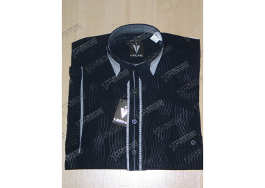 Hemd Kurzarm schwarz - 3820L100K - Restposten