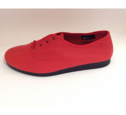 Bleyer Casual rot mit schwarzer Sohle - 7640