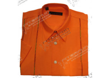 Hemd Kurzarm orange - 21092V46K