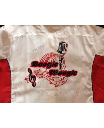 tanzhemd-flock-microfon-boogie-woogie-weiss-rot-schwarz