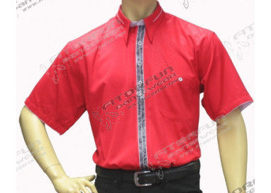 Hemd Kurzarm rot - 1184M01K