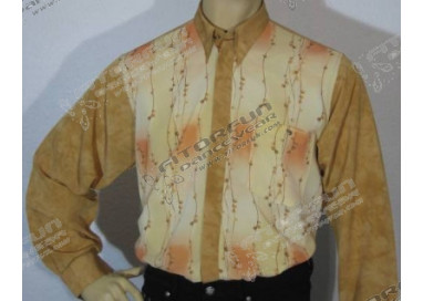 Hemd Langarm caramel/beige - 1205ML